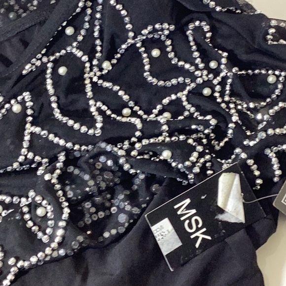 MSK Overlay Womens Evening Gown - Picture 9 of 9